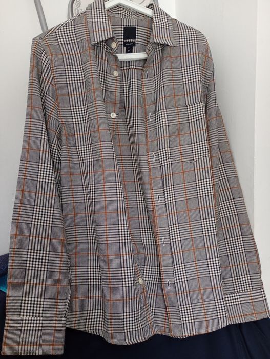 Koszula męska kratka H&M