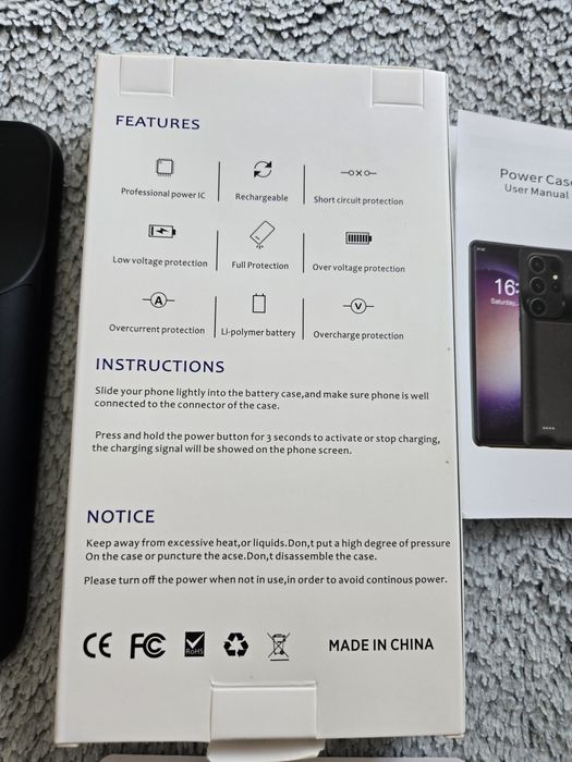 Battery case galaxy s23 plus