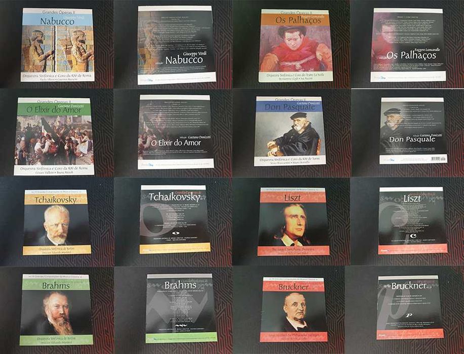Conjunto CDs Musica Classica - 18 cds