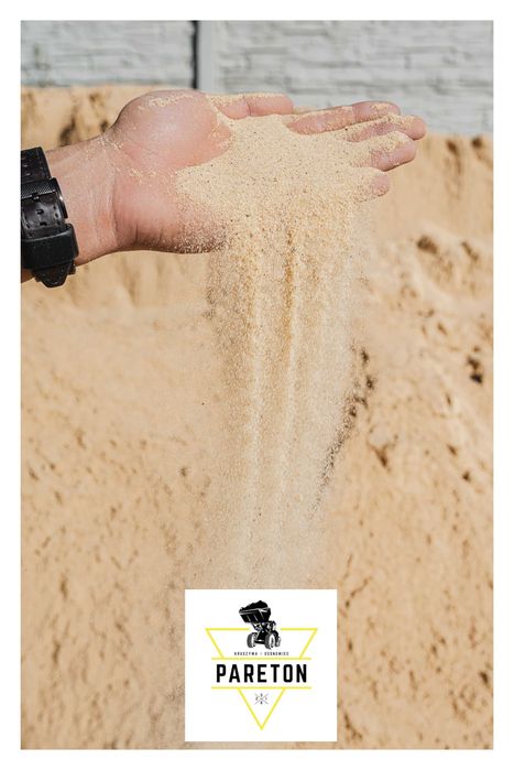 Piasek piach zasypowy do fundamentów, zagęszczenia, rur