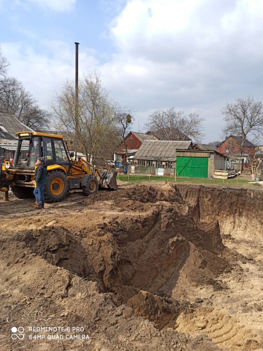 Послуги екскаватора JCB 3CX оренда. Экскаватор/Екскаватор-навантажувач