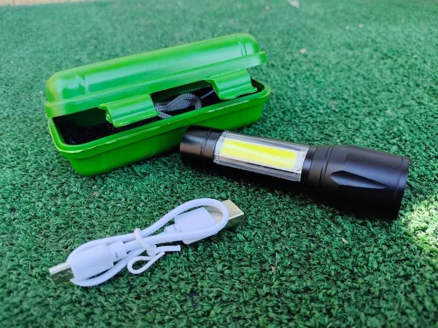 latarka led na akumulator nowa sprawna wodoodporna jakość polecam supe