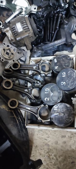 Разбор Мотора Toyota 1С,2C