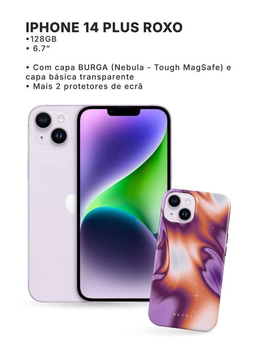iPhone 14 Plus Roxo - 128GB  6.7”