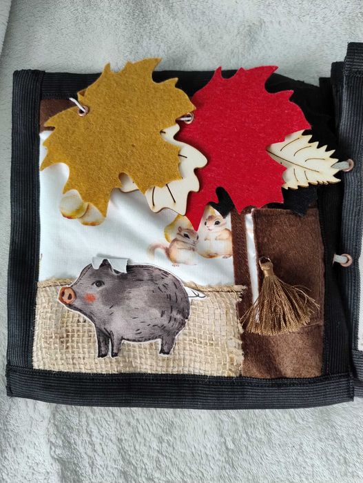 Książeczka sensoryczna jesienna