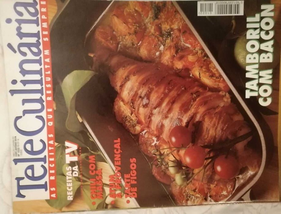 Tele Culinária e Doçaria - 8 revistas com 30 anos - 1995-98 LOTE 5