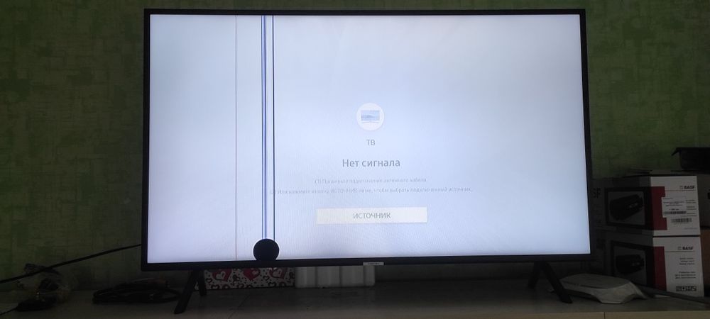 Телевізор самсунг 43' на запчастини