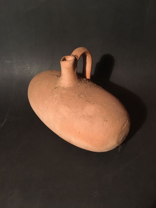 ÂNFORA ANTIGA - barro não vidrado - 27x12,5 cm/s