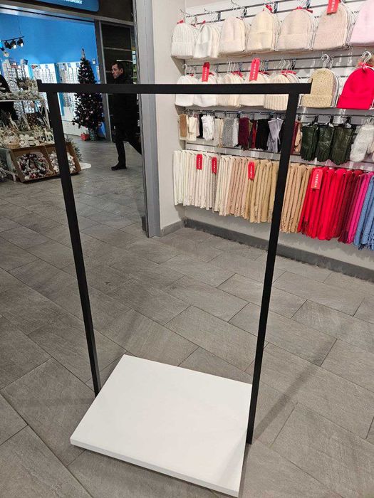 Стійка-рейл для одягу (двоопорна)