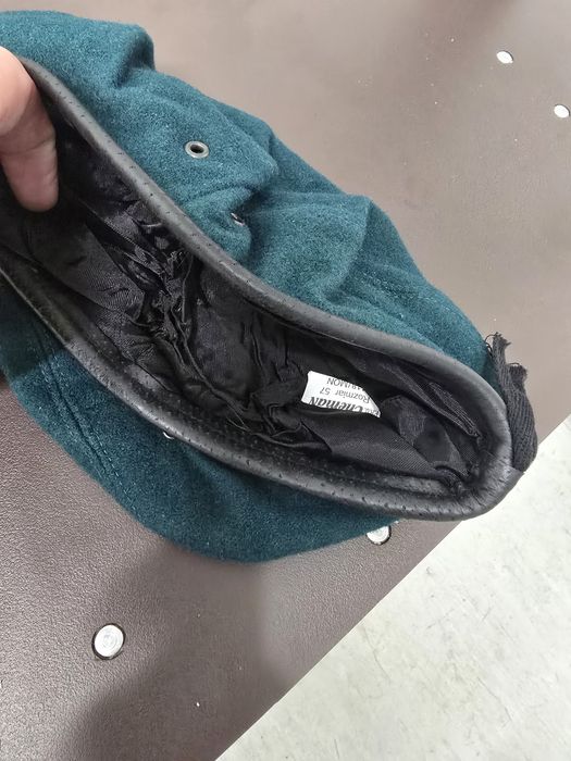 Beret wojskowy zielony wojska lądowe 57