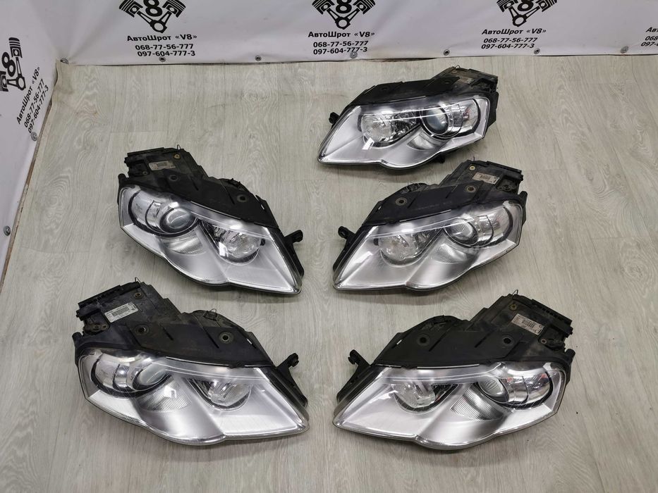 Фари ксенон VW Passat B6 Пасат В6 Б6 фара Bi Xenon