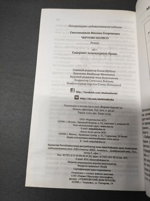 Чертово колесо Михаил Гиголошвили