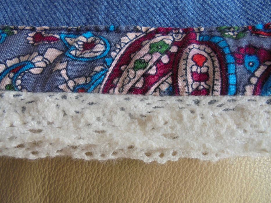 calça de senhora em ganga