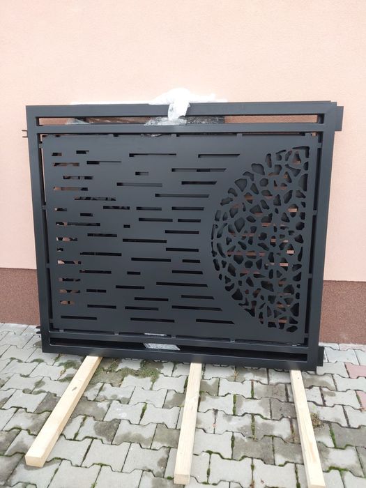 Brama wjazdowa rozwierna