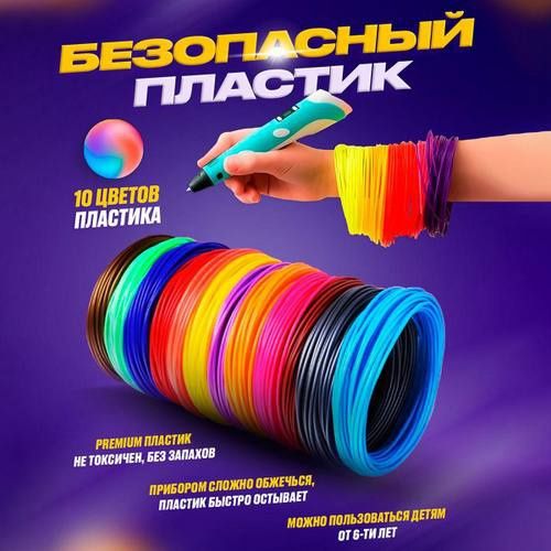 Іграшка 3D ручка для дітей, Розвиваючий набір з 3д ручкою для дітей