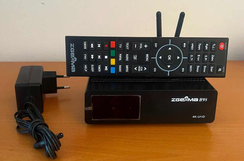 Tuner satelitarny ZGEMMA H9S 4K ENIGMA2 DVB-S2X WiFi
