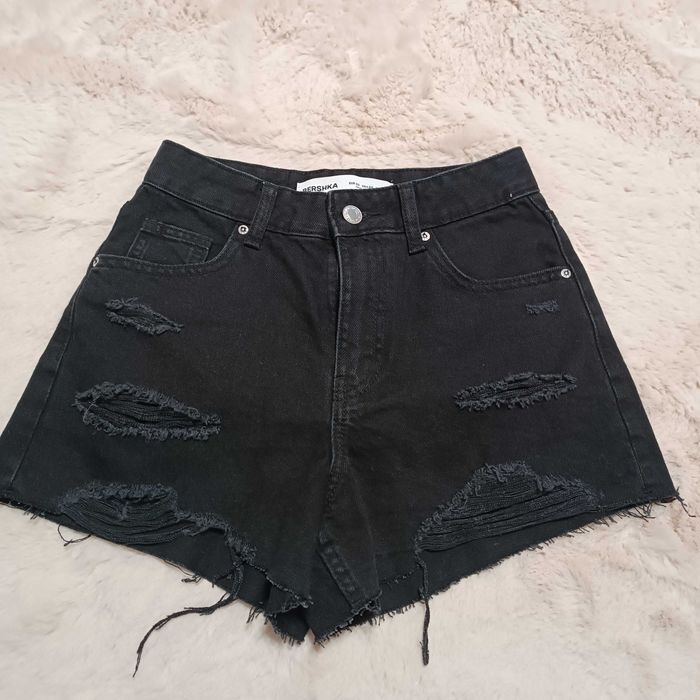 Spodenki damskie jeans Bershka