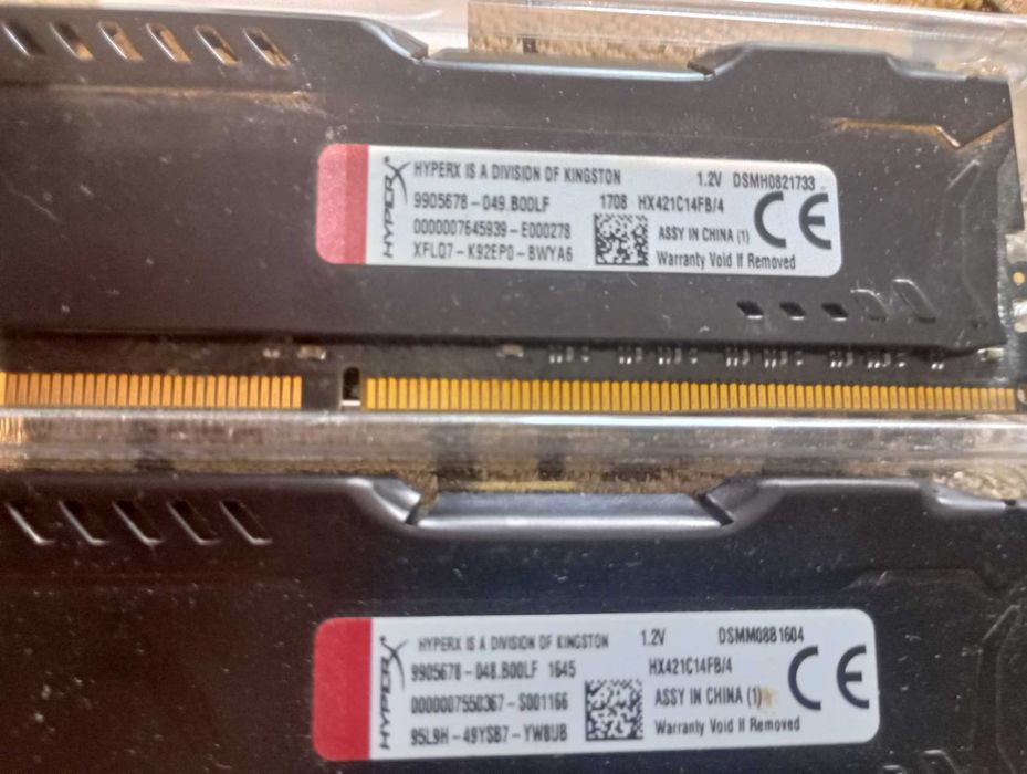 kości ram -4gb  cena za 2 szt