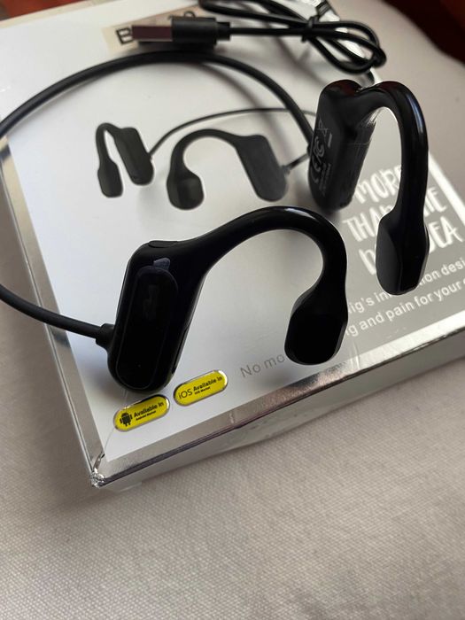 Bone Conduction Headphones - Bluetooth Wireless Headset - novo