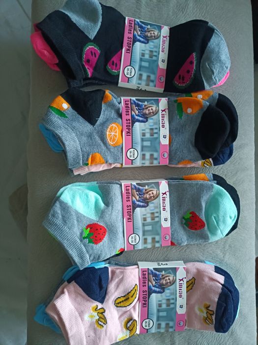 Skarpety damskie stopki 36-38