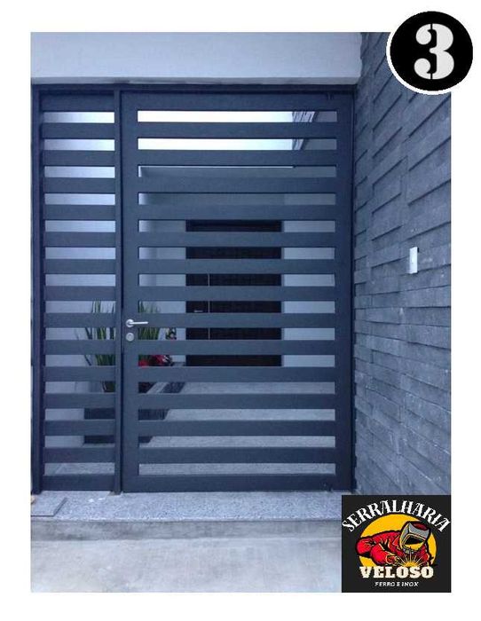 Portas em FERRO ou INOX