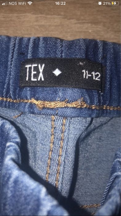 Jeans com elastico da TEX