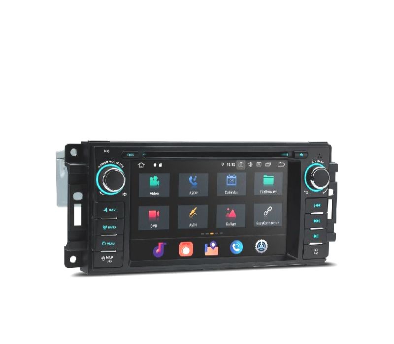 AUTO RADIO GPS ANDROID 11 PARA JEEP DODGE CHRYSLER