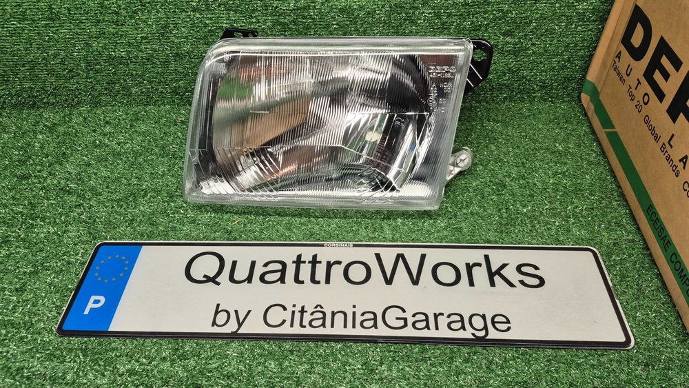 Otica Farol Esquerdo Ford Transit MK3 1985 a 1992 Ref. 431-1125L-LD-E NOVO DEPO