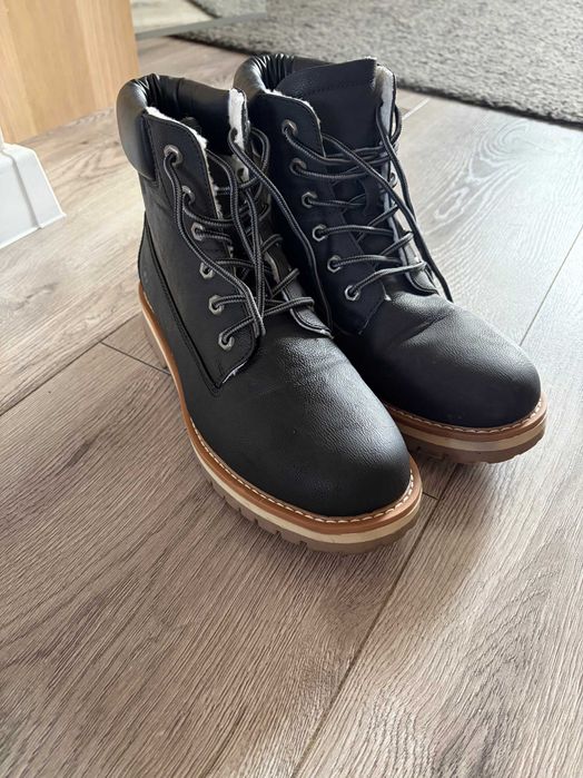 Buty zimowe czarne wysokie rozmiar 44