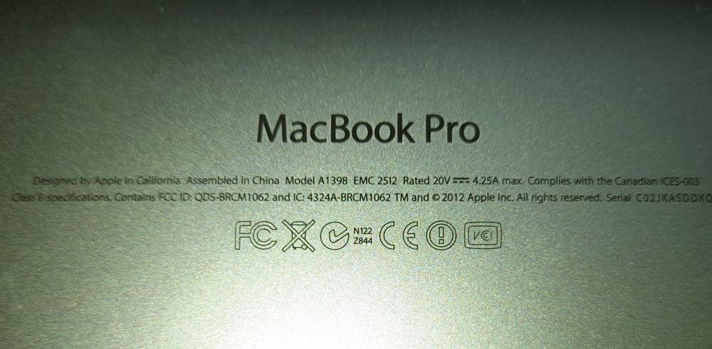 MacBook Pro de 2013
