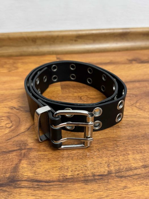 Pasek z przelotkami paseczek z oczkami belt Bershka one uniwersalny