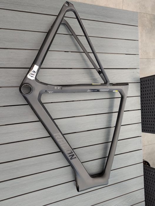Carbon Rama Radon Vaillant 9.0 | Rozmiar XL | Di2 | 1133g | czarna - mat / połysk