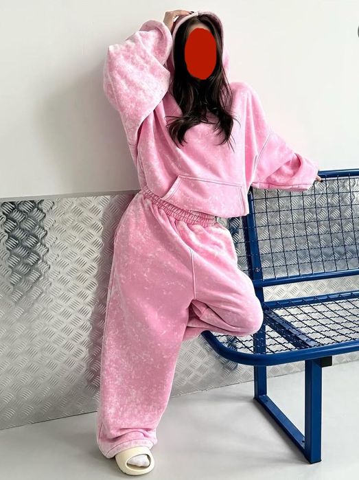 костюм Pisdato рожевий m-L