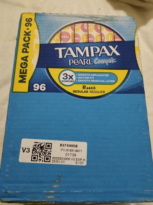 Тампоны  Tampax pearl compak