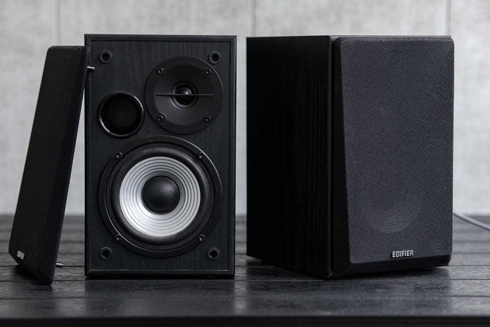Акустична система Edifier R980T деревʼяні чорні аудіо колонки 24 Вт