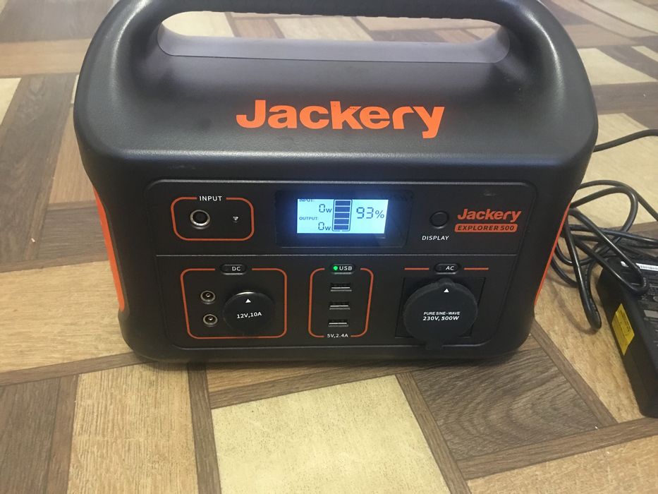 Jackery explorer 500 портативна зарядна станція