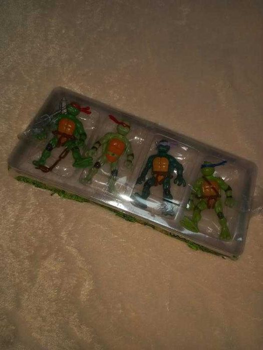 Набор фигурки ниндзя черепашки игрушки