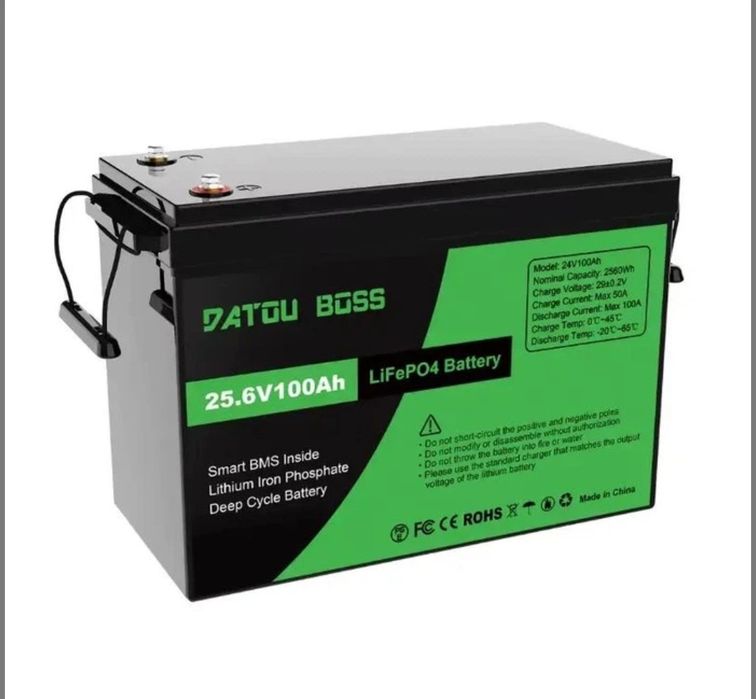 Продам комплект,НОВИЙ гібридний інвертор DATOU BOSS потужністю 3.0 кВт 24 v і LiFePO4 батарею 25.6v 100ah