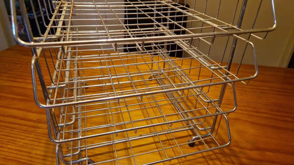 Conjunto 4 gavetas organização inox