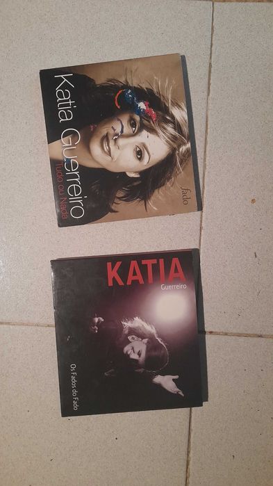 Conjunto de 2 CDS Originais Katia Guerreiro