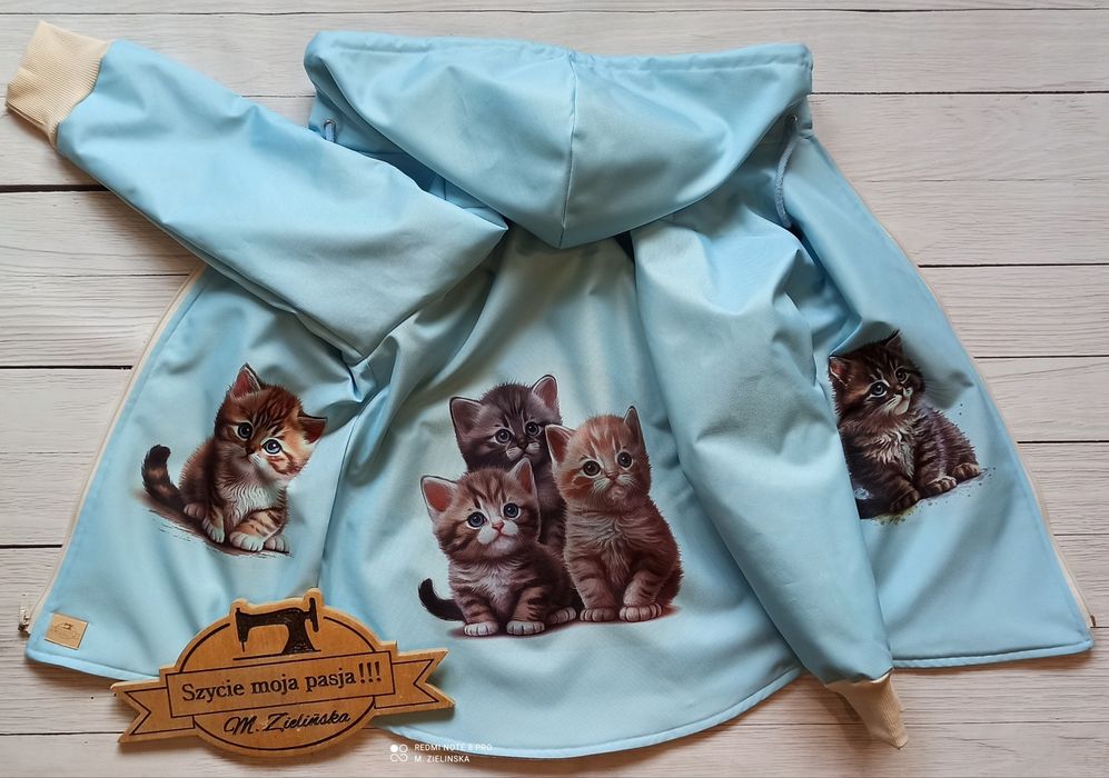 Kurteczka koty wiosenno jesienna