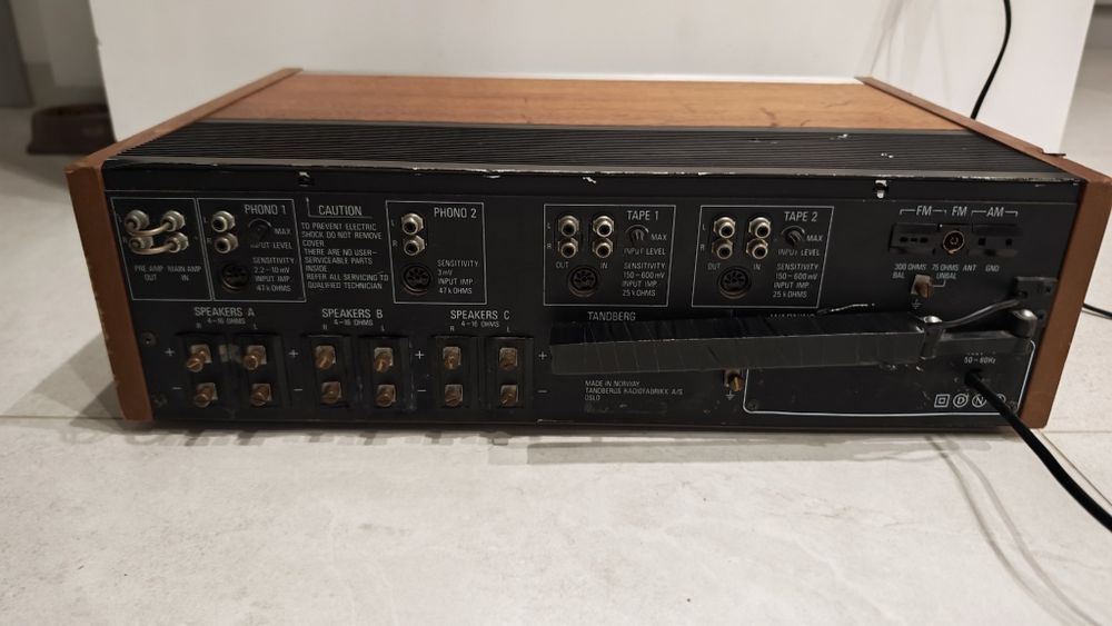 Wzmacniacz stereo Tandberg TR 2075 2x75W jak Sony Onkyo Marantz