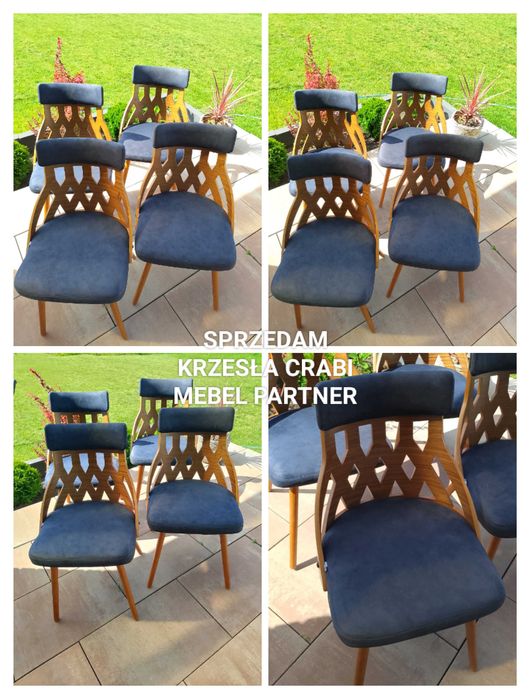 Krzesła CRABI Mebel Partner 4 szt