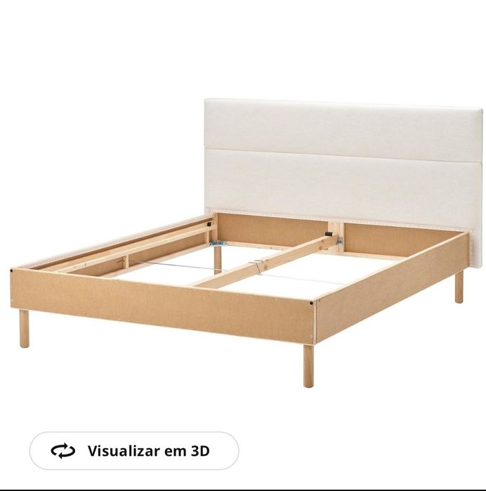 Cama Casal Ikea Nova