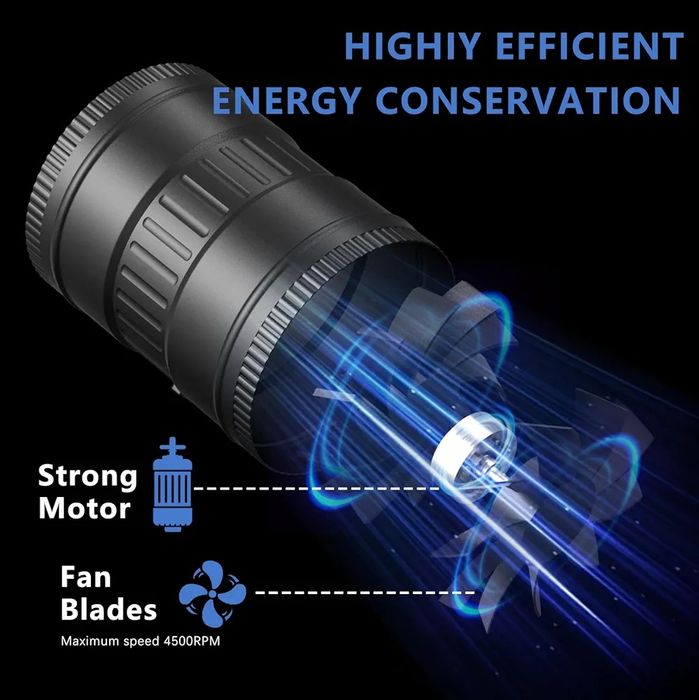 Канальний вентилятор 100 мм з регулятором швидкості