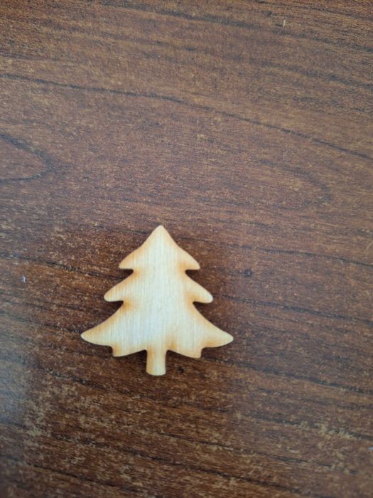 Drewniane choinki sklejka 3cm 50 sztuk