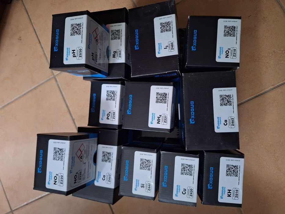 Reagenty do fotometra exaqua pro 3-6