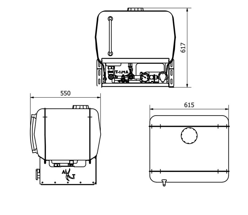 Aplikator do zakiszania Apli-Tech AZ-100 SHU Producent