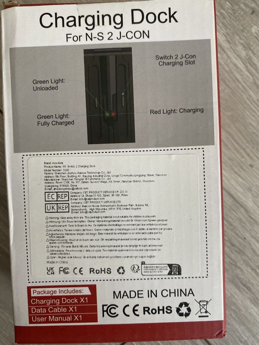 Stacja ladujaca nintendo swith 2