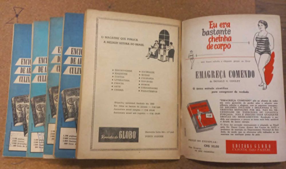5 livros - Mistério Magazine de Ellery Queen do nº 46 ao 50, (Ano de 1953)